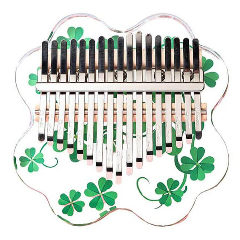 YOGIXO Kalimba 21 Notalı - Akrilik Shamrock Yonca
