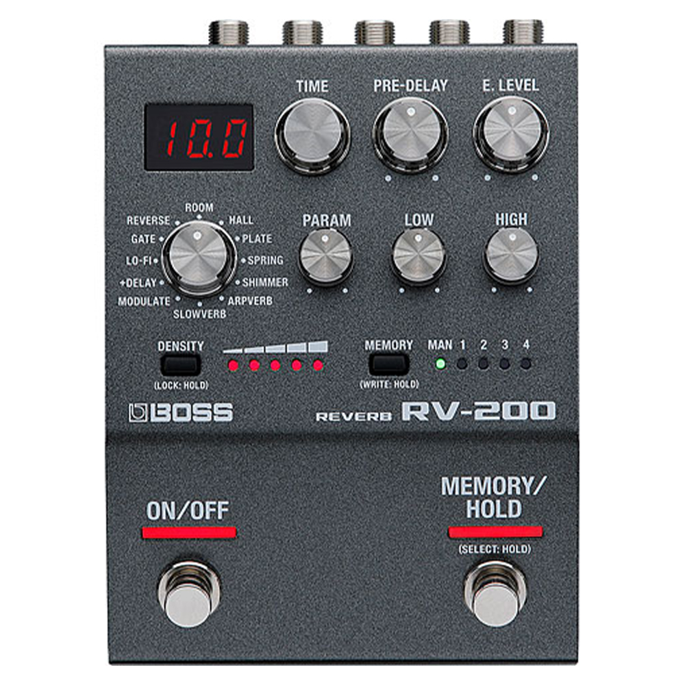 BOSS RV-200 Reverb Gitar Efekt Pedalı Fiyatı, Özellikleri | ZUHAL