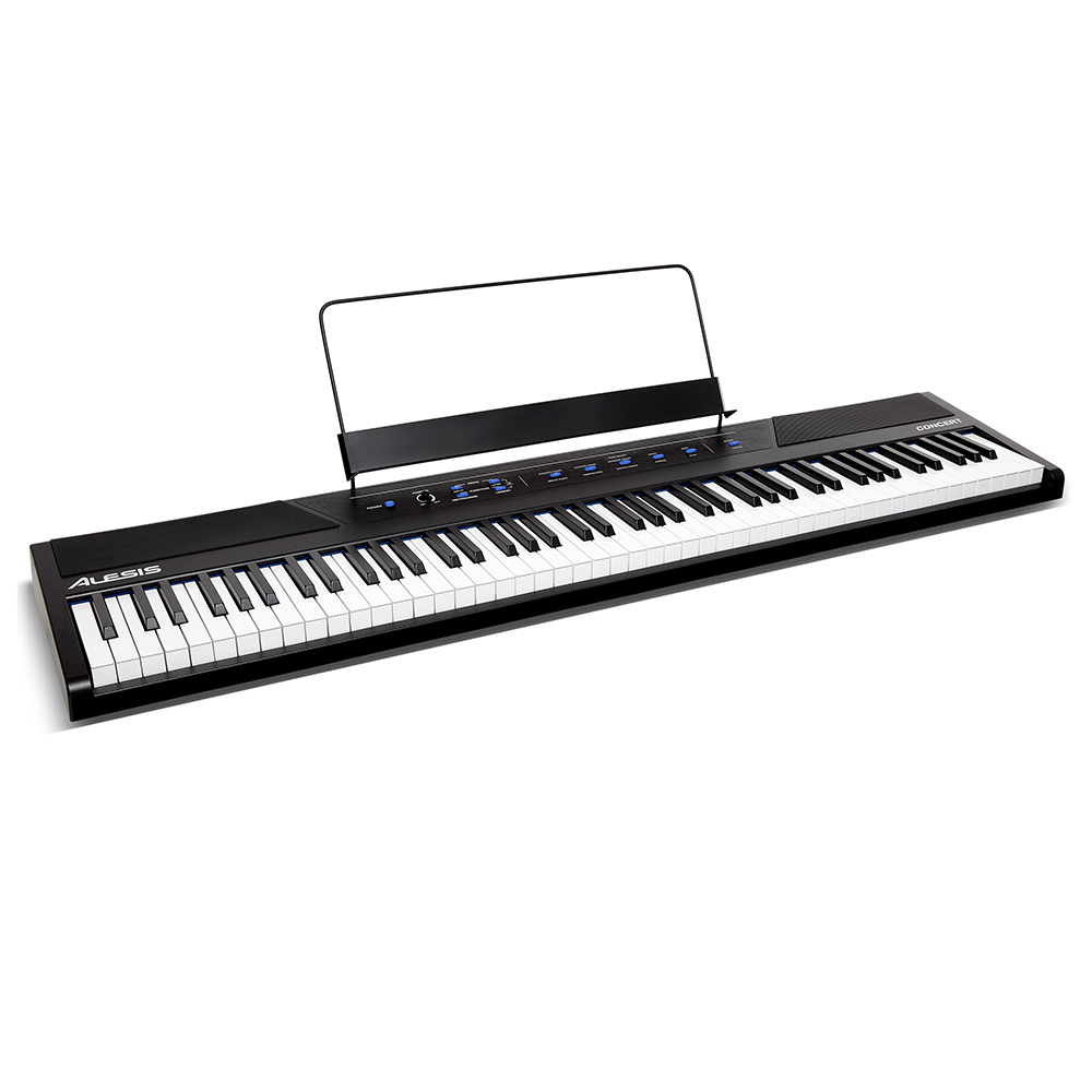 ALESIS CONCERT /  88 Tuş Taşınabilir Siyah Dijital Piyano