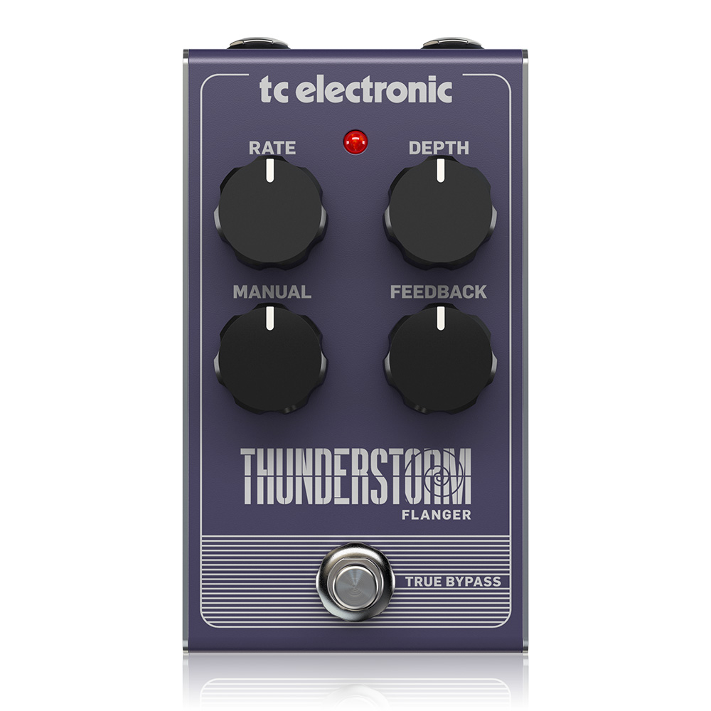 TC Electronic THUNDERSTORM FLANGER Vintage-Style Flanger Pedal