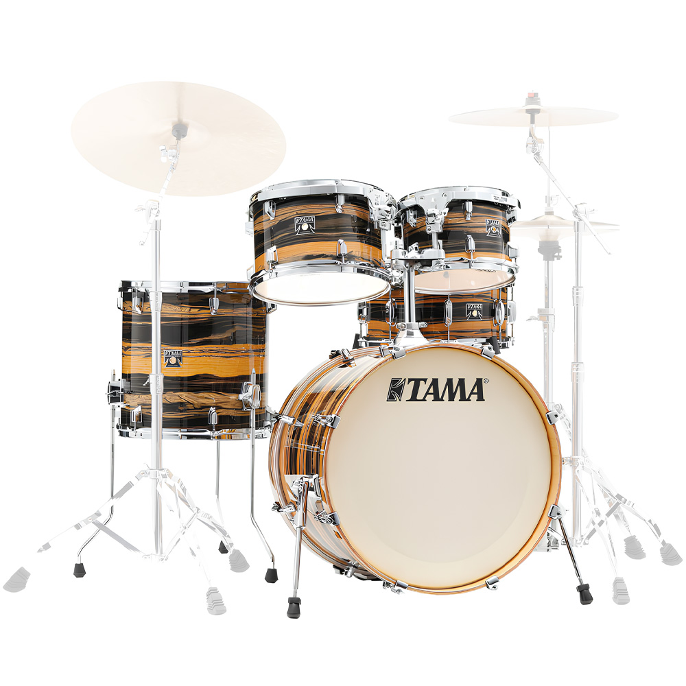 Tamakun TAMA CK50RS-NET Superstar Classic Natural Ebony Tiger Wrap 5 Parça