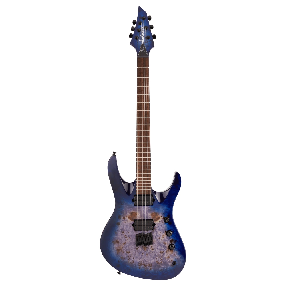 Jackson Pro Chris Broderick Soloist HT6P Laurel Klavye Transparent