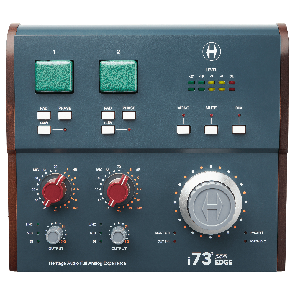 HERITAGE AUDIO i73 PRO EDGE 12 Giriş /16 Çıkış USB-C Ses Kartı