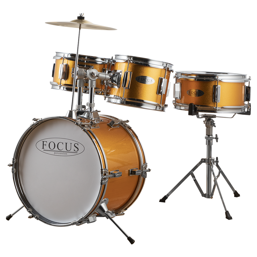 FOCUS FCJ1043A-OR 4 Parça 4 Parça (14B/8T/10T/10S) Turuncu Akustik