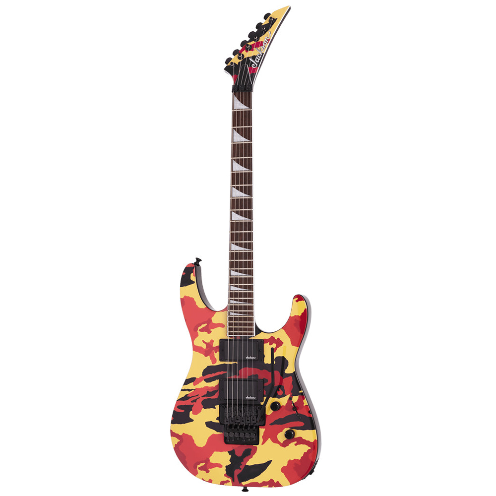 Jackson X Serisi Soloist SLX DX Camo Laurel Klavye Multi-Color