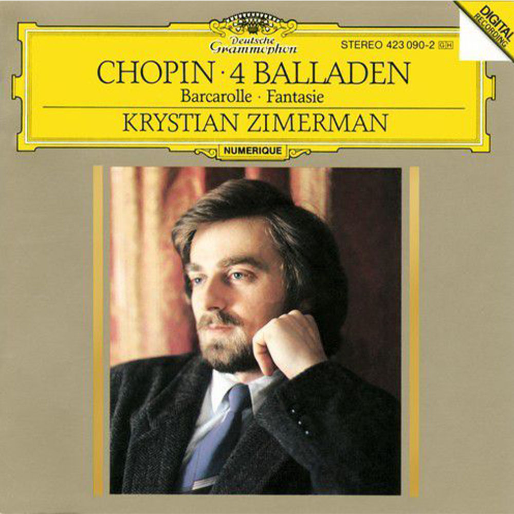 Krystian Zimerman - Chopin: 4 Balladen, Fantaisie, Barcarolle