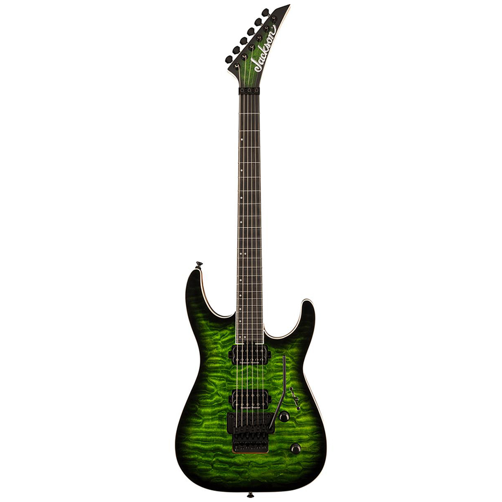 Jackson Pro Plus Serisi Dinky DKAQ Abanoz Klavye Emerald Green