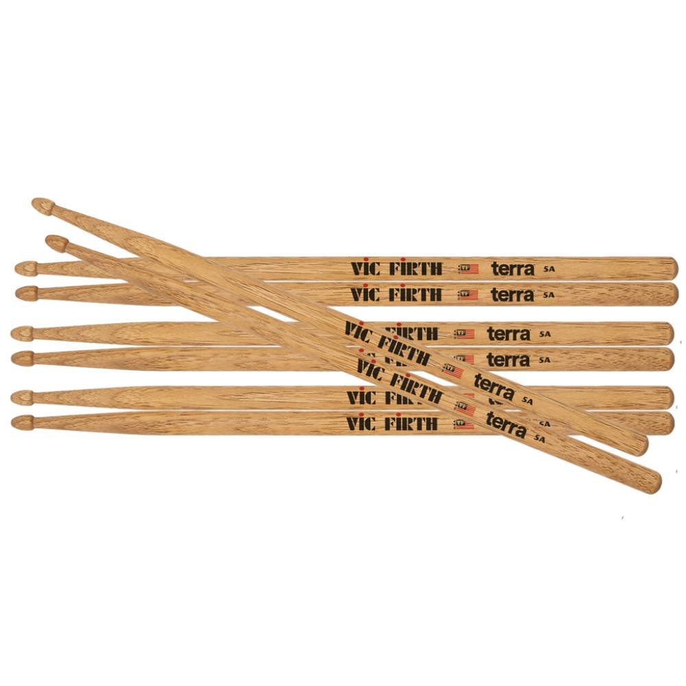 VIC FIRTH P5AT4PK – American Classic 5A Terra Serisi 4’lü Baget Paketi