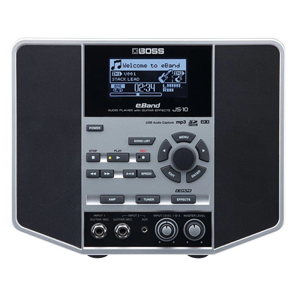 Boss JS-10 Audio Player ve Gitar Efekti