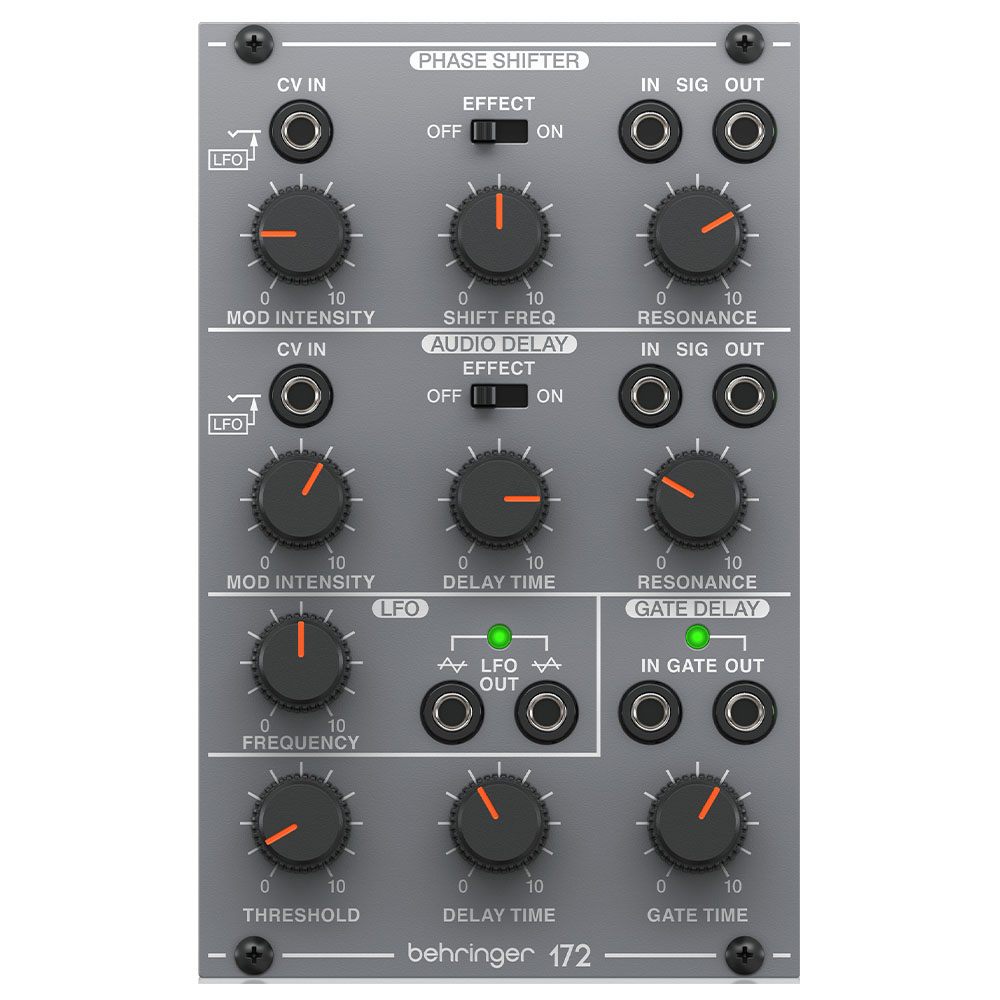 BEHRINGER Eurorack için Efsanevi Analog Faz Kaydırıcı/Gecikme/LFO Modülü