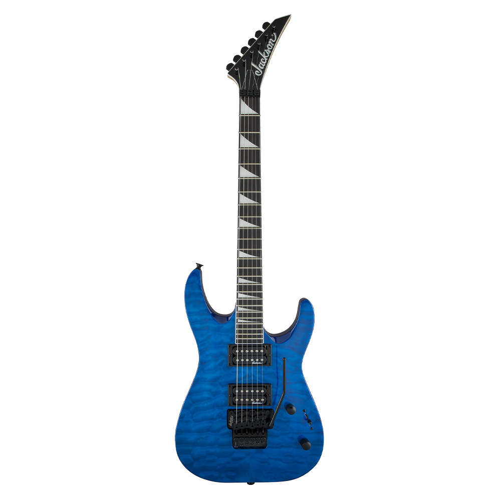 Jackson JS32Q Dinky Quilt Maple Arch Top Floyd Rose Amaranth