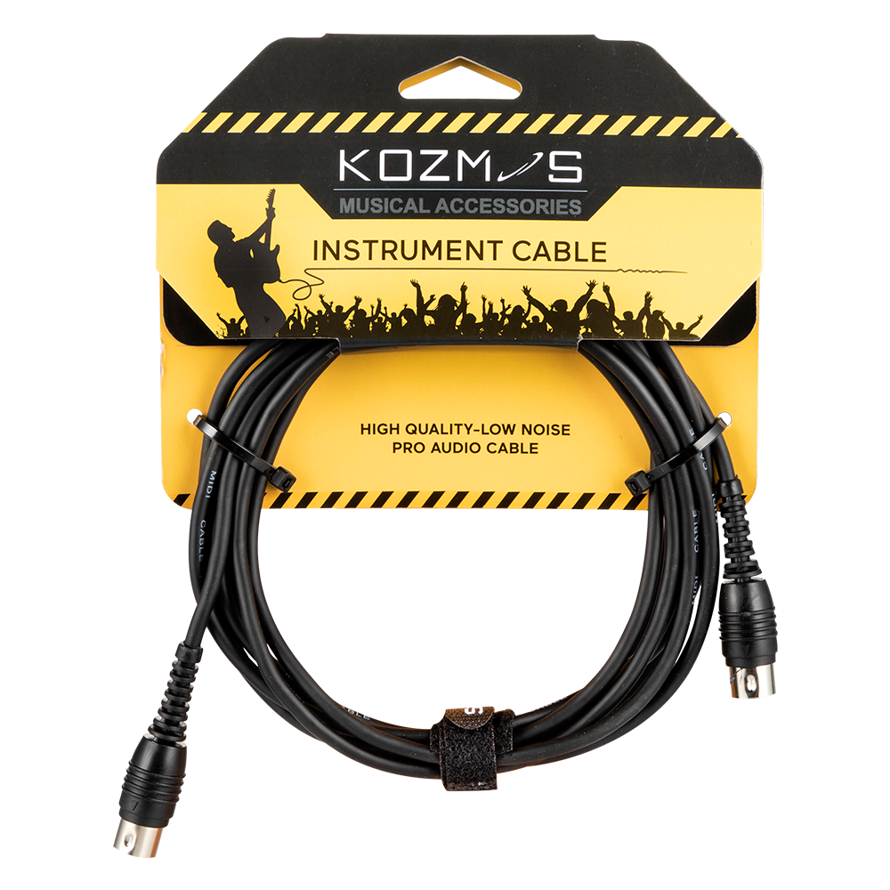 Kozmos KCL-404-3M 5 Pin -3mt MIDI Kablo Fiyatı, Özellikleri