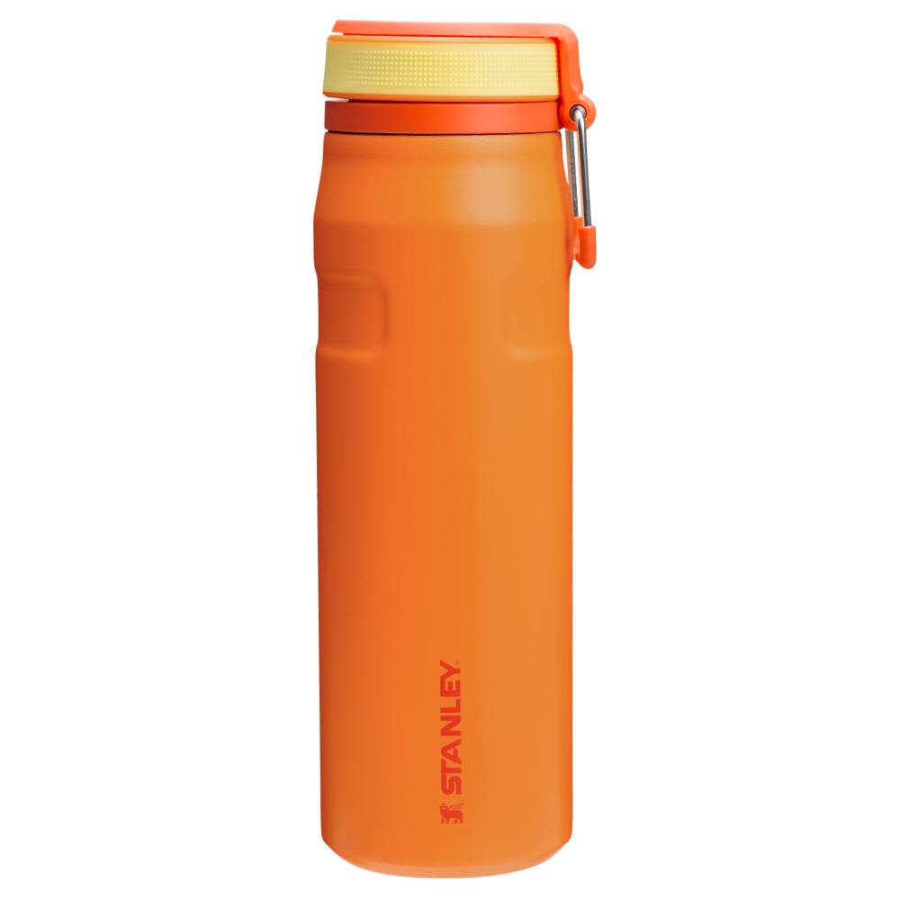 STANLEY The IceFlow™ Bote Twist Flip 0.7L / 24oz Goldenrod Coral