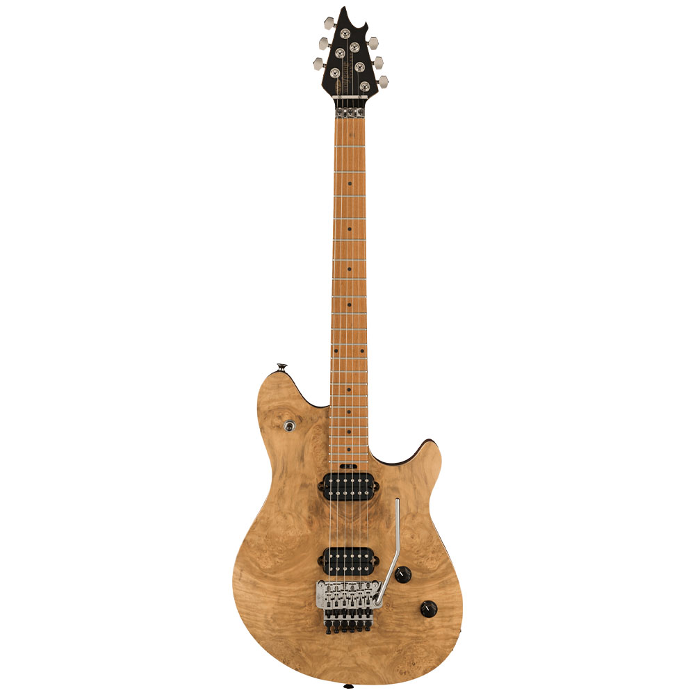 ギター EVH Wolfgang Standard EVH Wolfgang Standard Exotic Baked Akçaağaç Klavye Laurel Burl