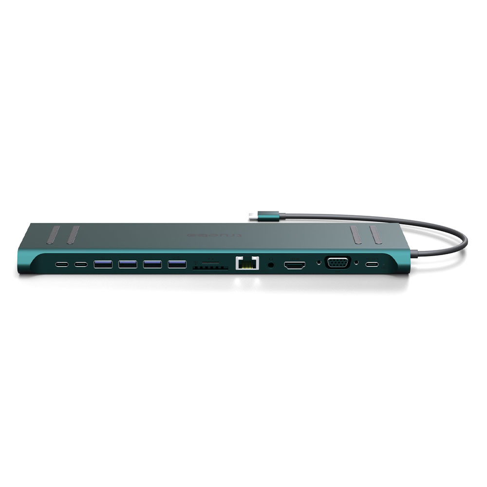 TRUEBO ProConnect 13in1 Type-C Stand Hub Çoklayıcı - Yeşil Fiyatı