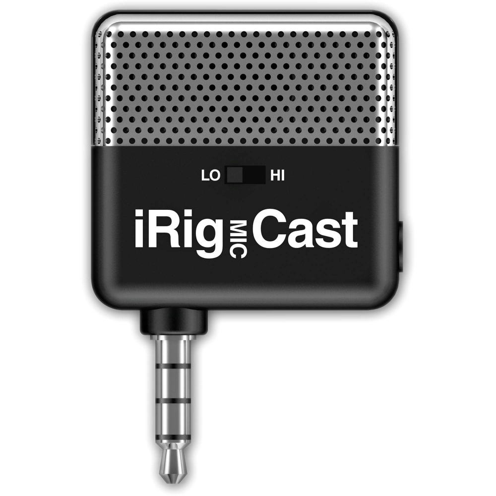 IK Multimedia iRig Mic Cast Ultra-Kompakt Mikrofon (iOS & Android