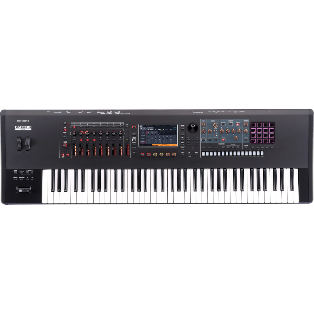 ROLAND FANTOM-7-EX Workstation Performans Klavyesi (Cloud Destekli