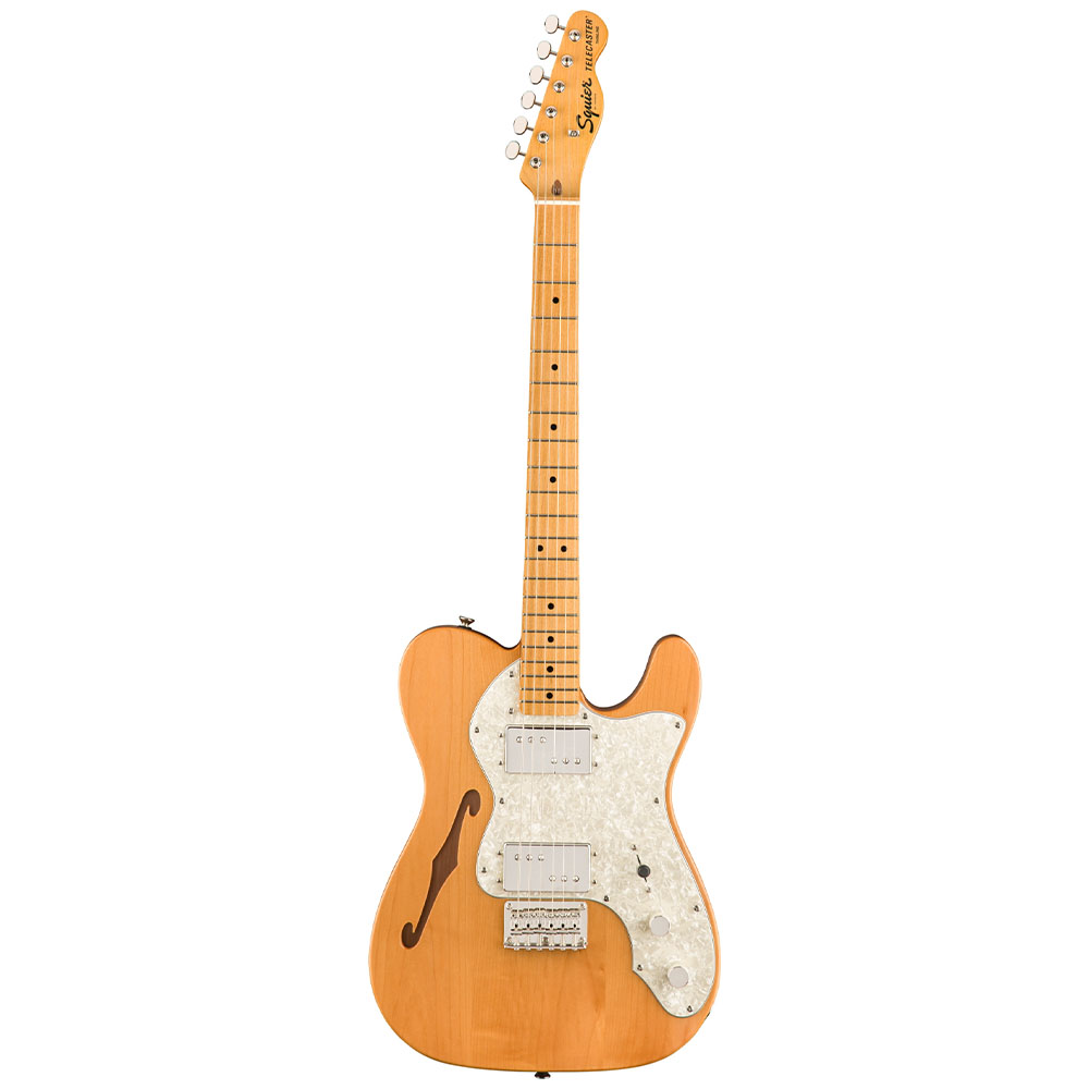 ギター Squier by Fender TELECASTER THINLINE Squier Classic Vibe 70s Telecaster Thinline Akcaagac Klavye