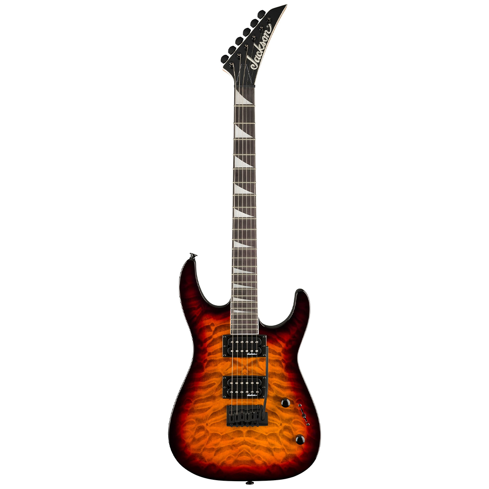 Jackson JS20 Dinky DKQ 2PT Amaranth Klavye Transparent Tobacco