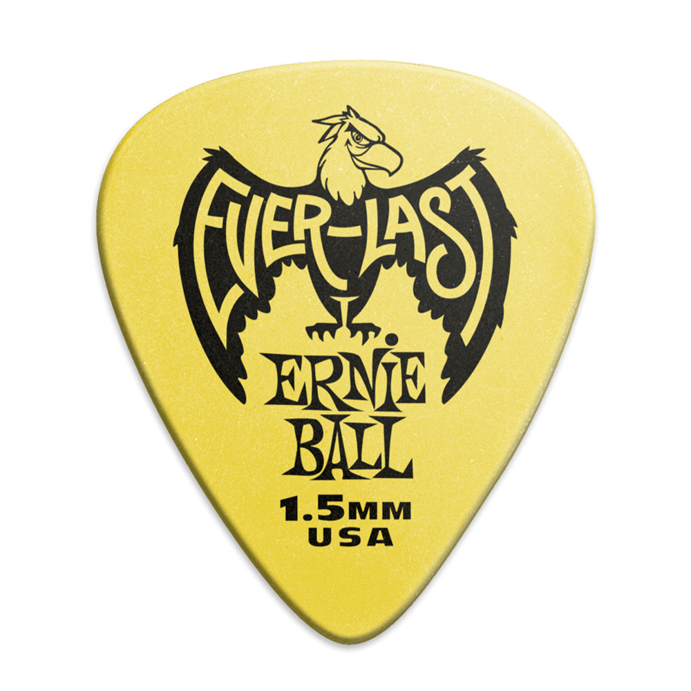 ERNIE BALL P09195 Everlast Sarı 1.5 mm 12li Paket Pena