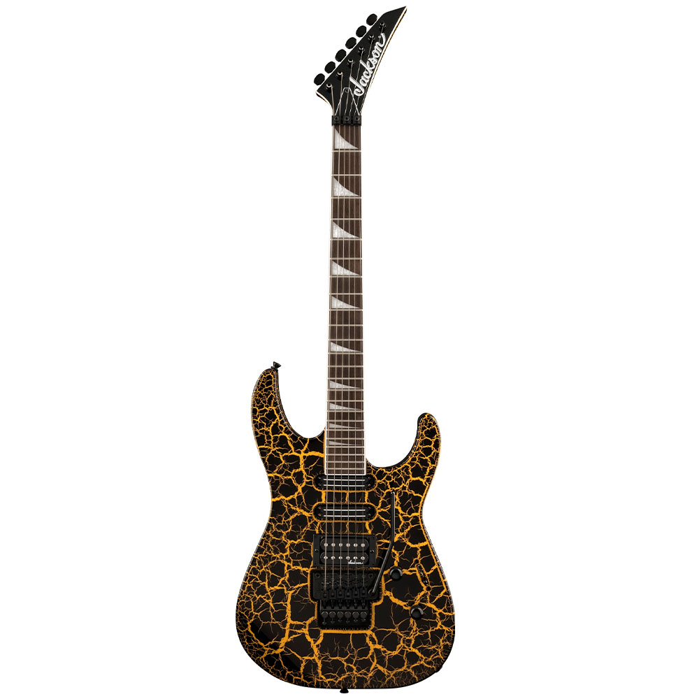 Jackson X Serisi Soloist SL3X DX Laurel Klavye Yellow Crackle