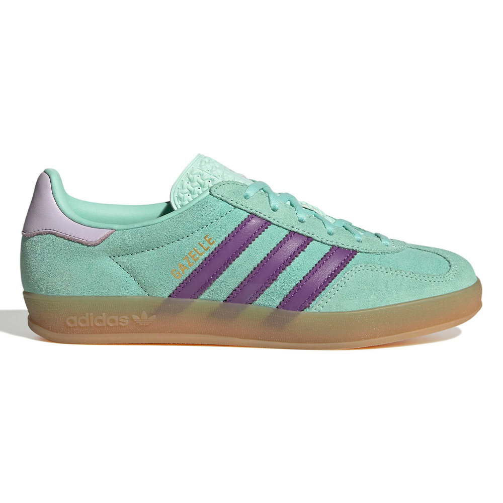 adidas gazelle silver green womens ADIDAS ORIGINALS Gazelle Indoor 
