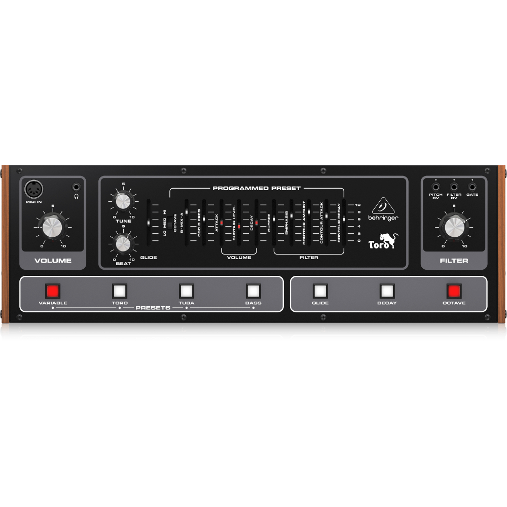 BEHRINGER TORO Klasik Analog Bas Synthesizer