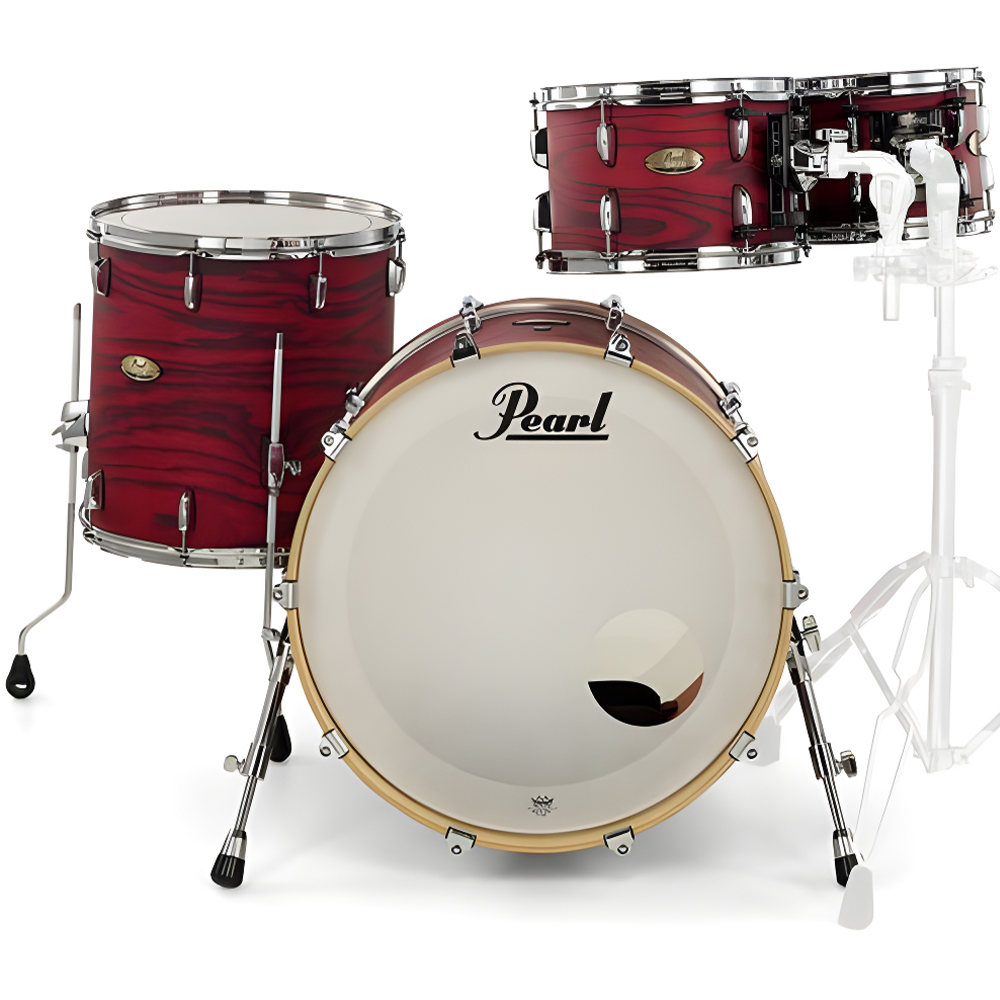 PEARL STS904XP/C847 - Session Studio Select 'Scarlet Ash' 4 Parça