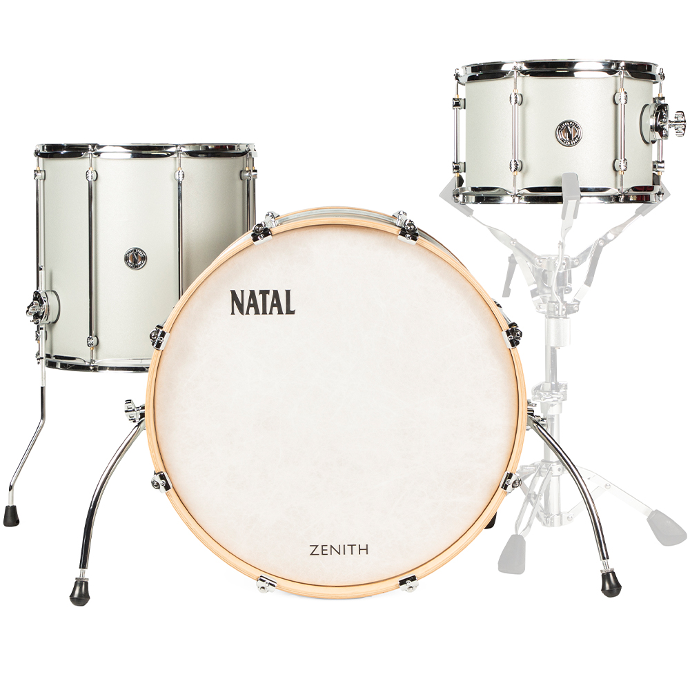 NATAL KZN-TR-SIS Zenith Silver Frost 3 Parça (22B/12T/16F) Akustik