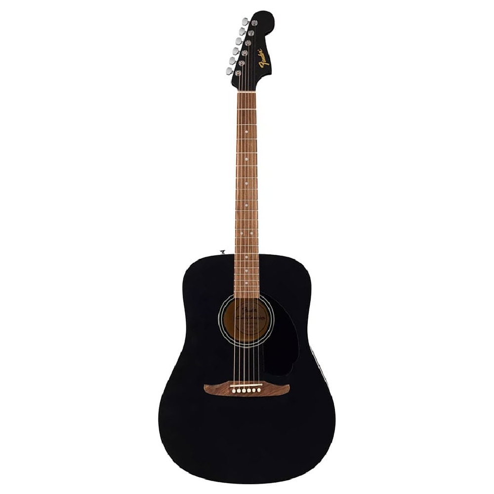 Fender California Debut Redondo Dreadnought Ceviz Klavye Black
