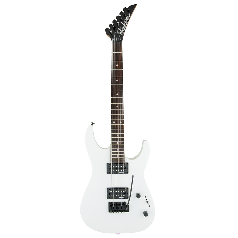 Jackson JS11 Dinky 2-Point Tremolo Amaranth Klavye Beyaz Elektro