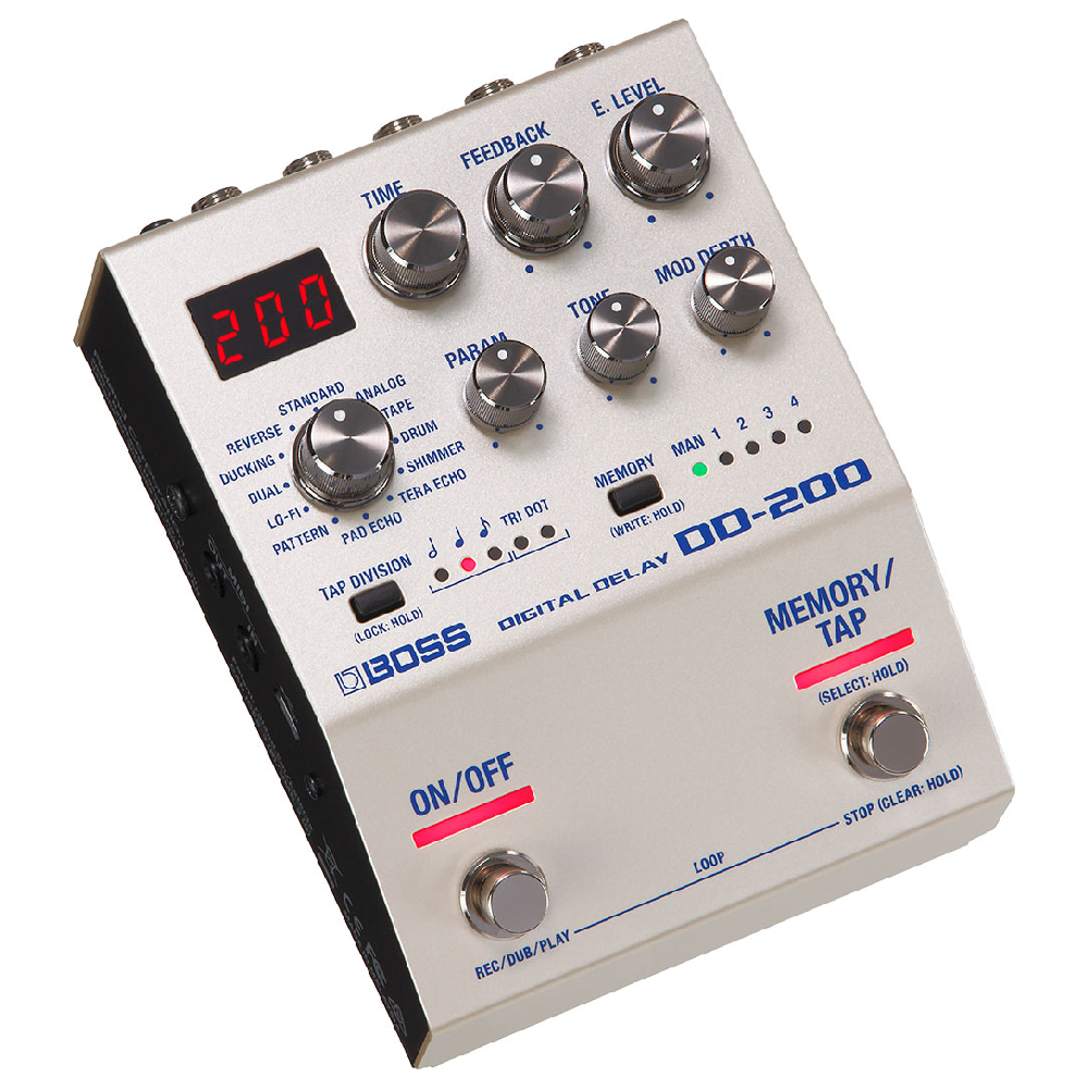 BOSS DD-200 Digital Delay Efekt Pedalı