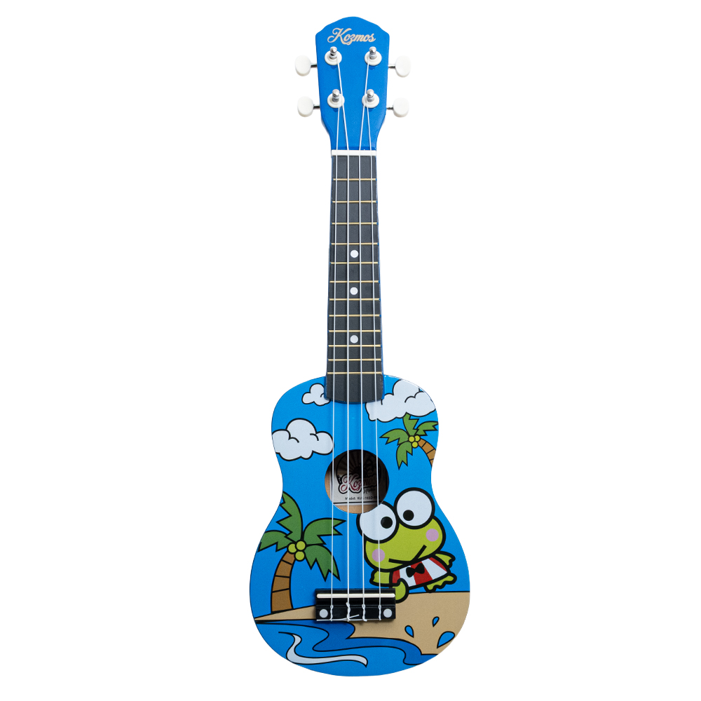 KOZMOS KUK-103D-FRG Sevimli Kurbağa Desenli Soprano Ukulele Fiyatı