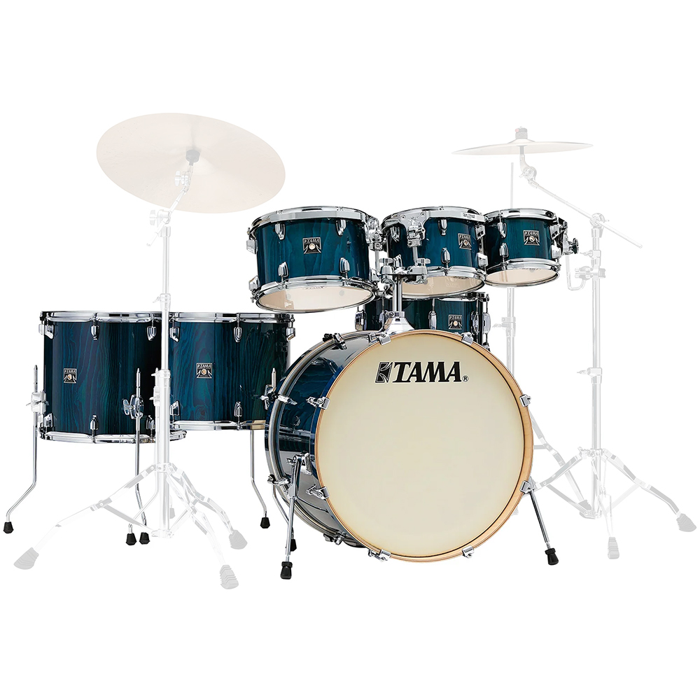 Tama CL72RSP-GHP Superstar Classic Gloss Sapphire Lacebark Pine 7