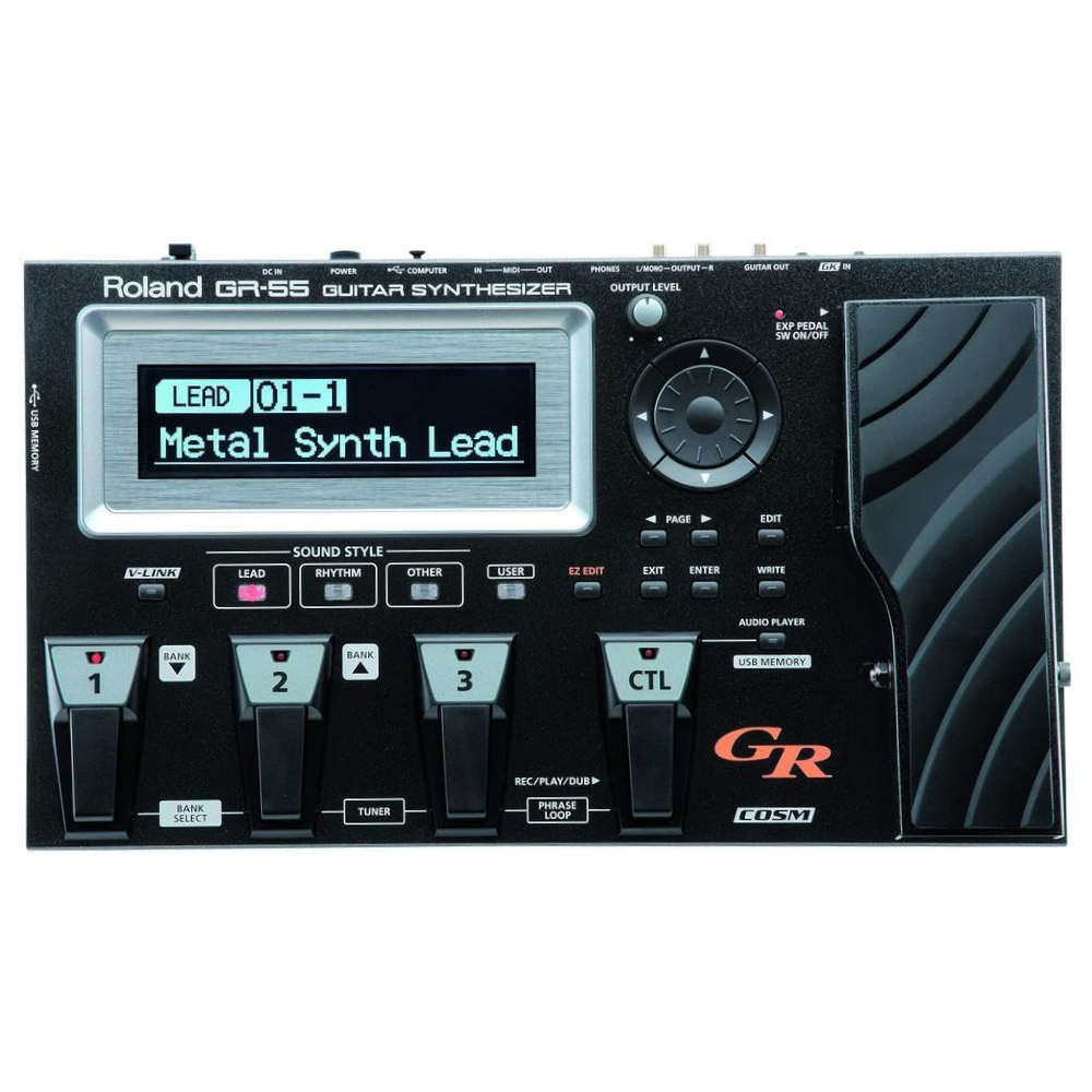 ROLAND GR-55S-BK Gitar Synthesizer - GK3 Manyetik Setsiz Fiyatı