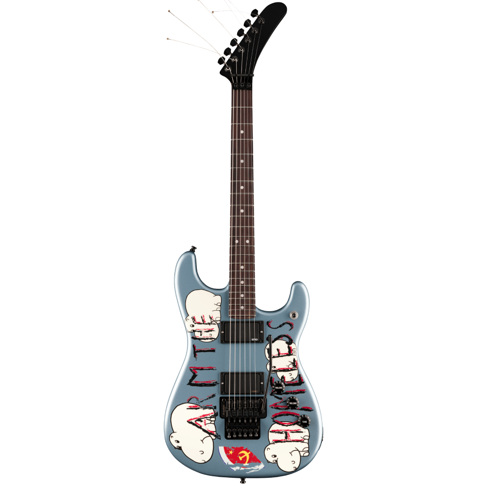 Fender Tom Morello Arm the Homeless Gülağacı Klavye Blue Ice