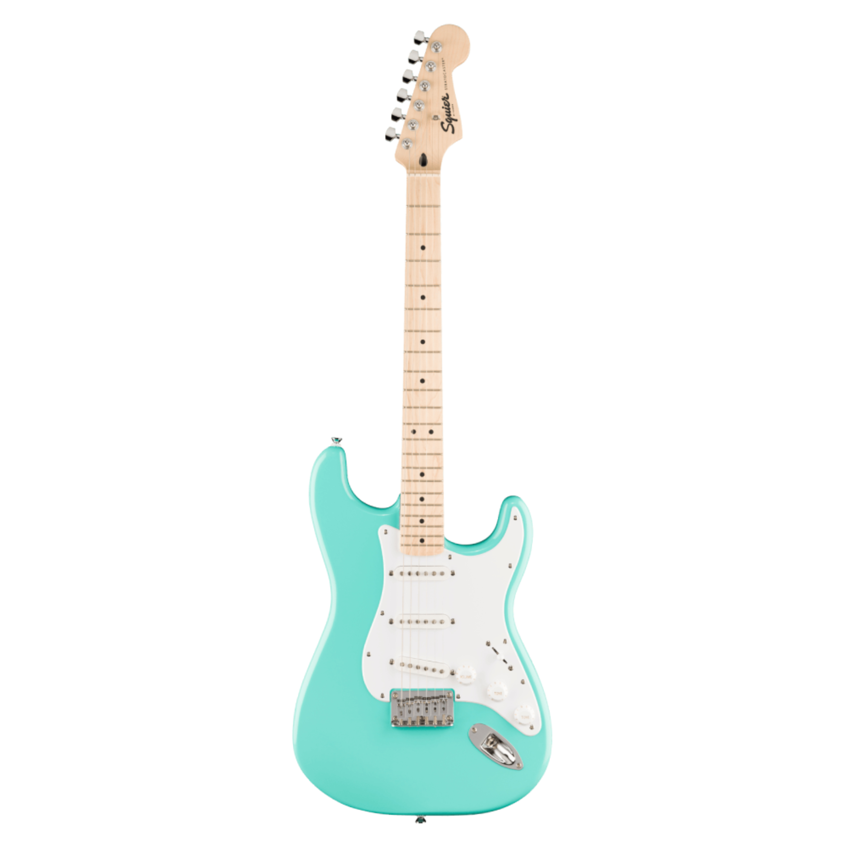 Squier Sonic Stratocaster Hard Tail Akçaağaç Klavye WPG Sea Foam