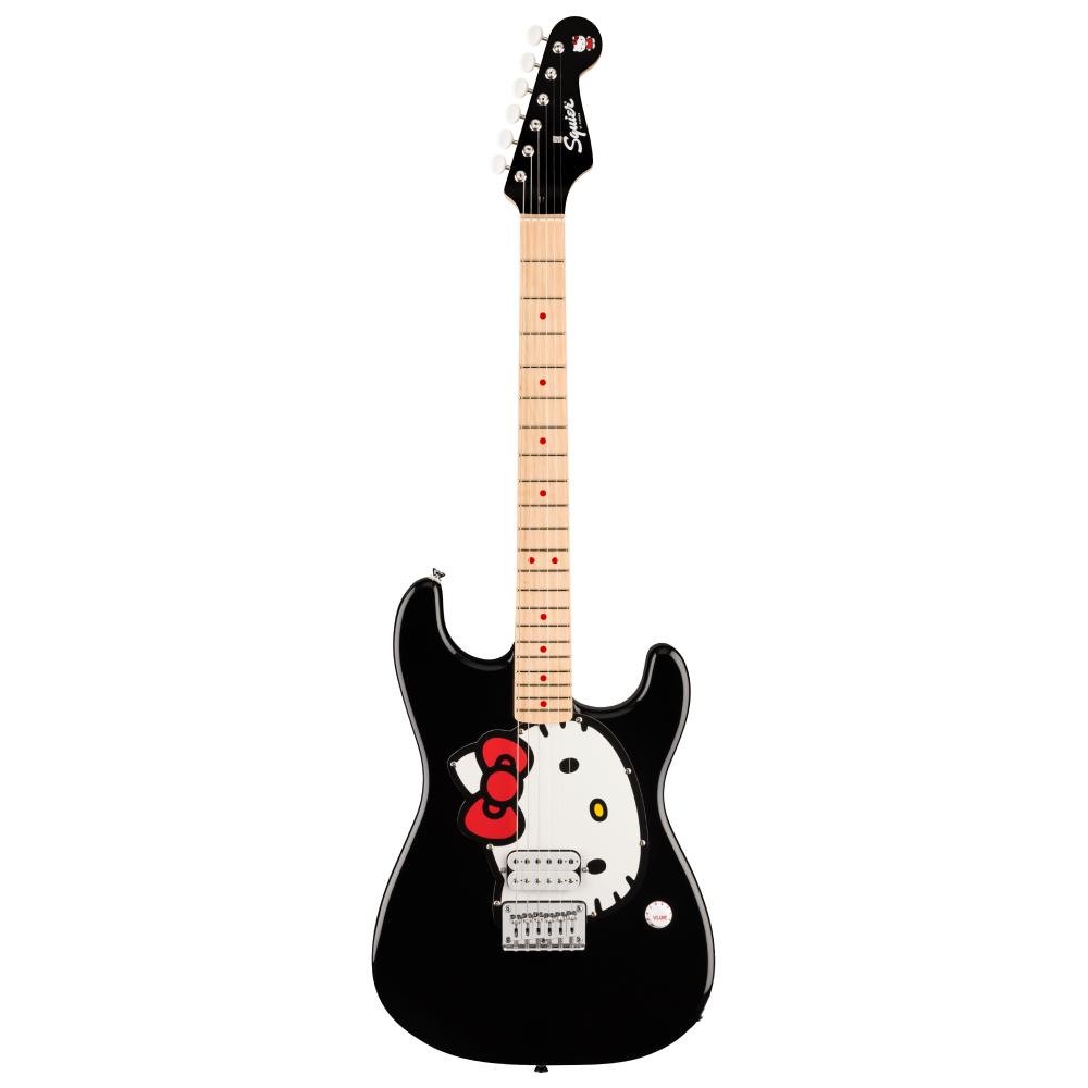 Fender x Hello Kitty Black Stratocaster Elektro Gitar Fiyatı
