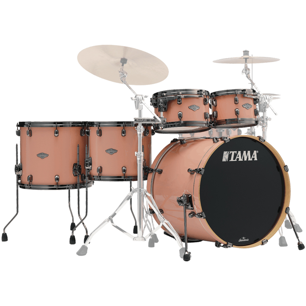 TAMA MBS52HZBNS-DRO - Starclassic Performer Dusty Rose 5 Parça (22B/10T/12T/14F/16F) Hyper-Drive Tomlu Sınırlı Üretim Akustik Davul Seti