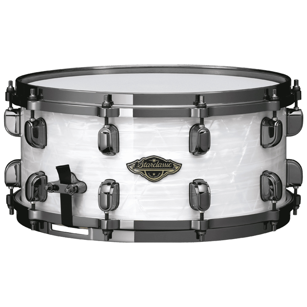 TAMA WBRS65BN-WPL - Starclassic Walnut/Birch White Pearl Black Nickel Donanım 14"x6.5" Trampet (Sınırlı Üretim)