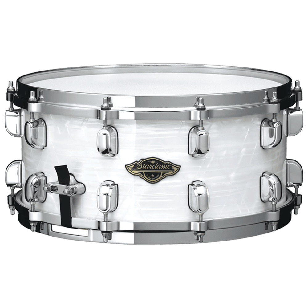 TAMA WBRS65-WPL - Starclassic Walnut/Birch White Pearl Krom Donanım 14"x6.5" Trampet (Sınırlı Üretim)