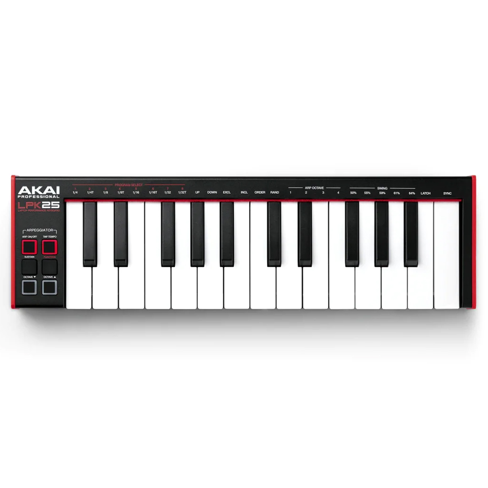 AKAI LPK25MK2 25 Tuş MIDI Klavye Fiyatı, Özellikleri | ZUHAL - 50
