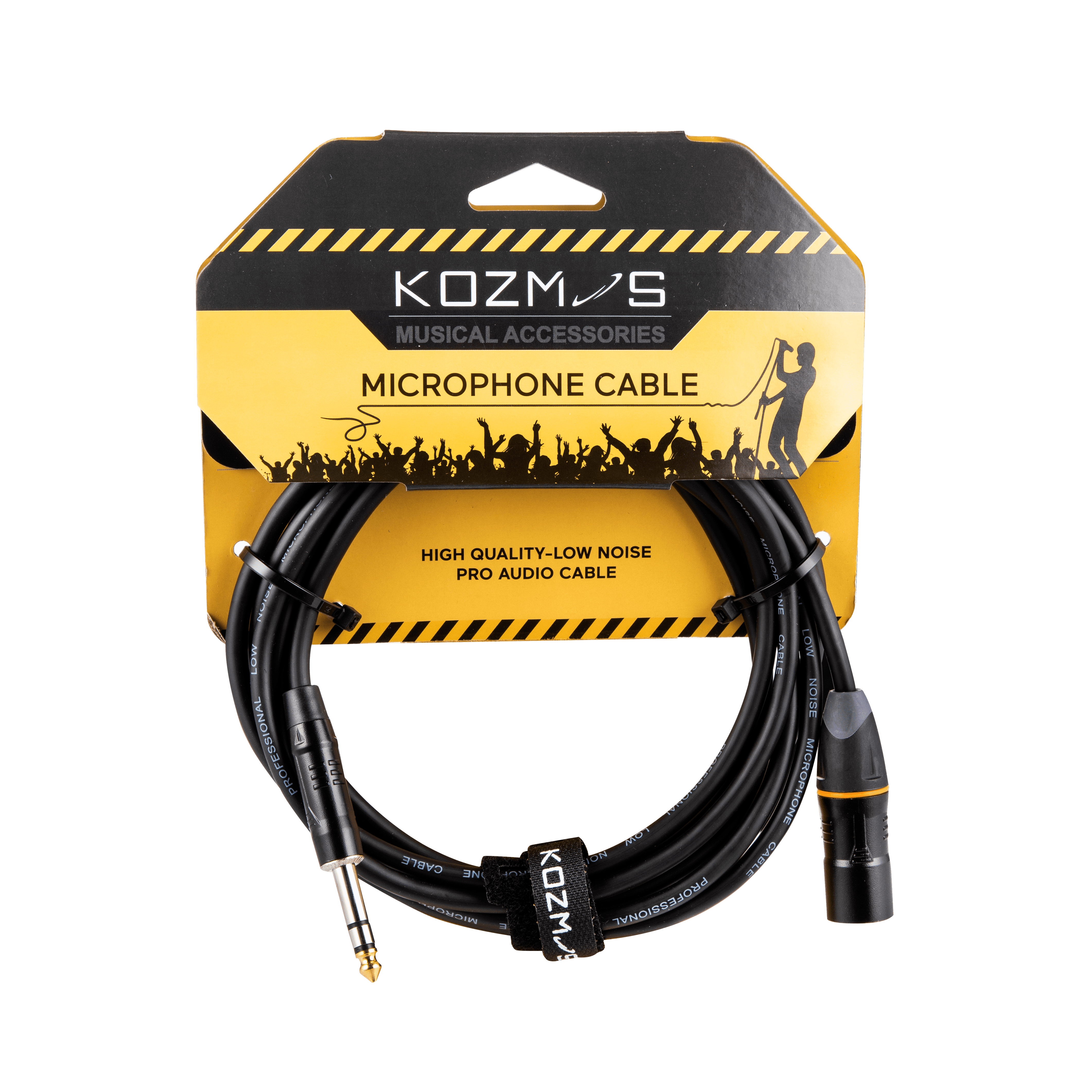 Kozmos KCL-061-3M XLR-TRS 6,35mm Stereo 3mt Kablo Fiyatı