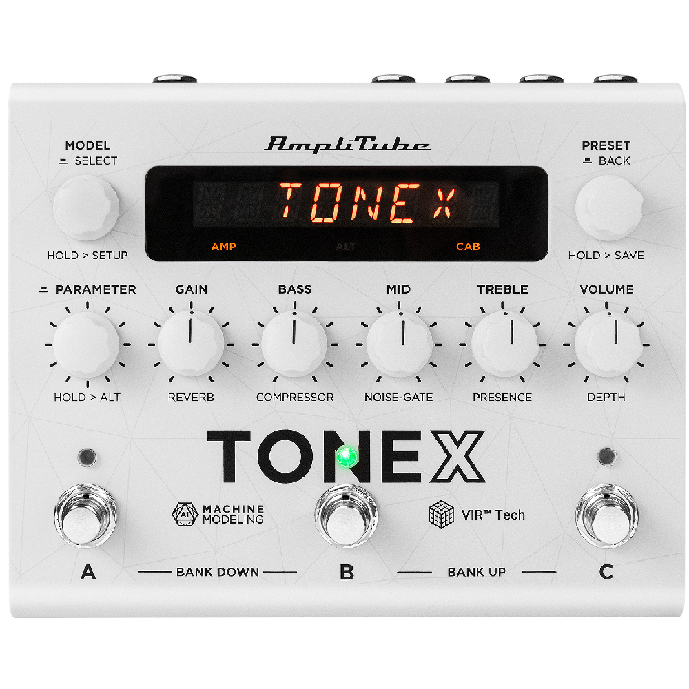 IK Multimedia XG-PEDAL-TONEX-WHITE Limitli Versiyon Beyaz ToneX