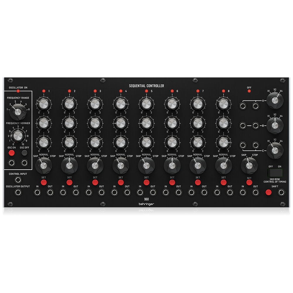 BEHRINGER Eurorack için Efsanevi Analog Adım Sıralayıcı Modülü