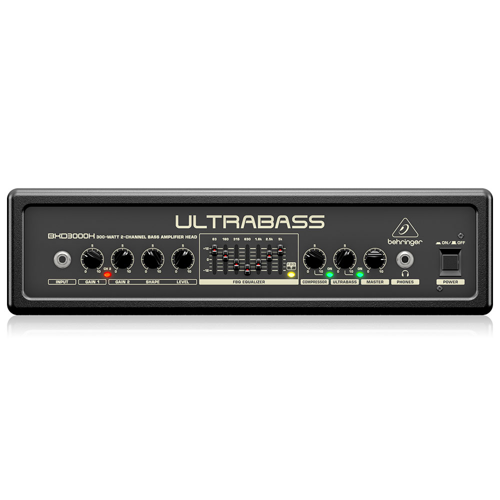 BEHRINGER  300 Watt 2 Kanallı Bas Amplifikatör Kafa