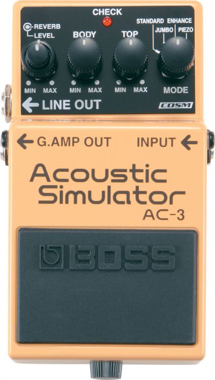 ギター BOSS Acoustic Simulator AC-3 Boss AC-3 Acoustic Simulator Kompakt Efekt Pedalı Fiyatı