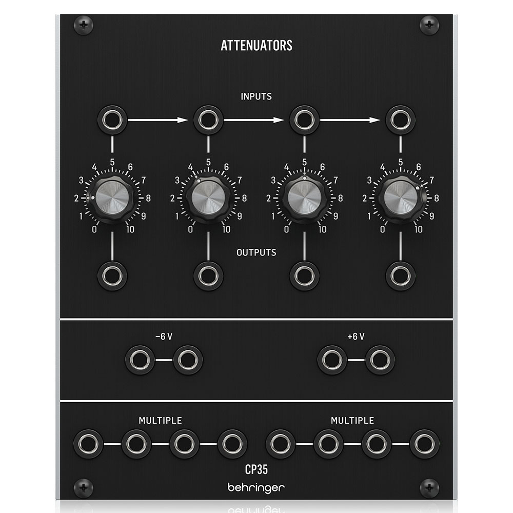 BEHRINGER Eurorack için Efsanevi Analog Zayıflatıcı ve Çoklu Modül