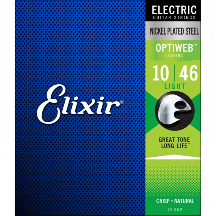 ELIXIR 19052 Optiweb .010-.046 Elektro Gitar Teli