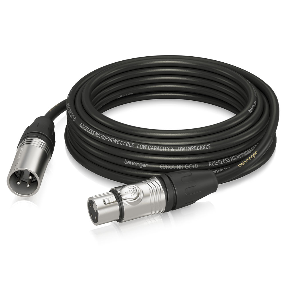 BEHRINGER Gold Performance 10 m (33 ft) XLR Konnektörlü Mikrofon Kablosu
